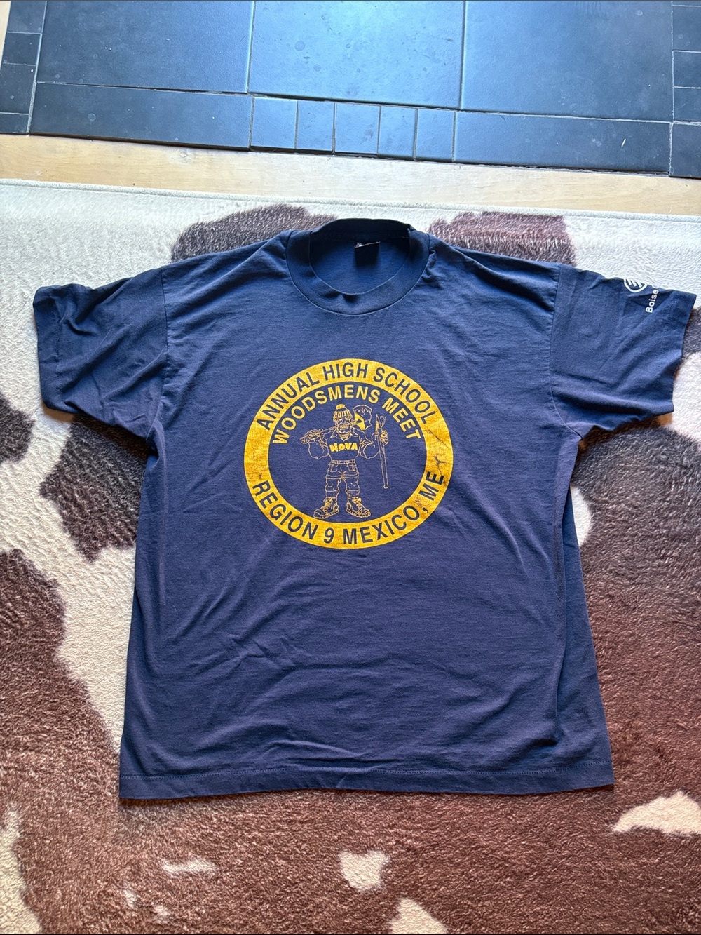Vintage Maine High School Tee